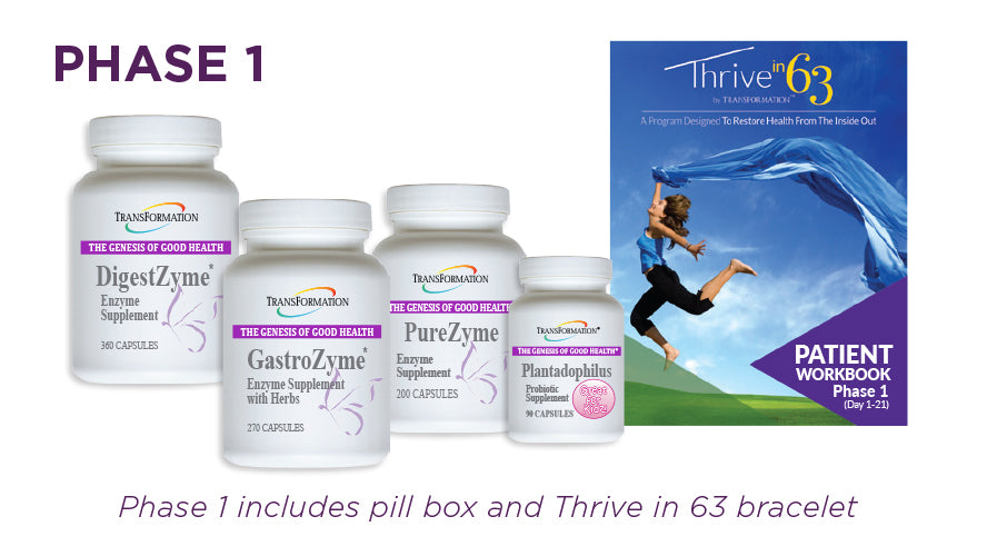 TRANSFORMATION ENZYME Thrive in 63 Phase 1
