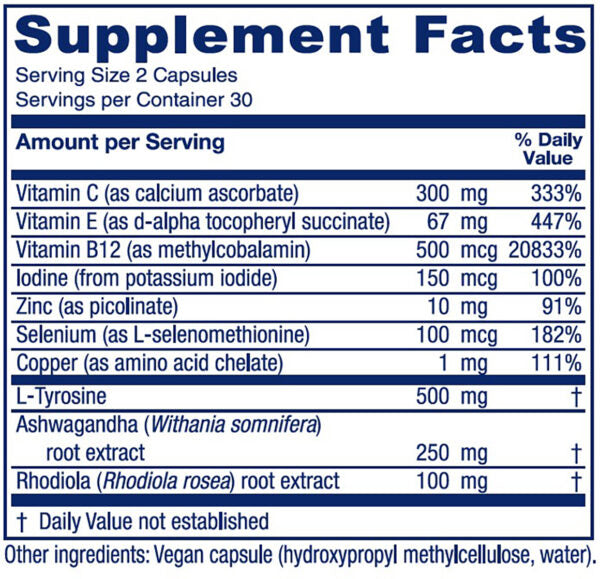ThyroFem™ ~ Thyroid Gland Support ~ 60 capsules