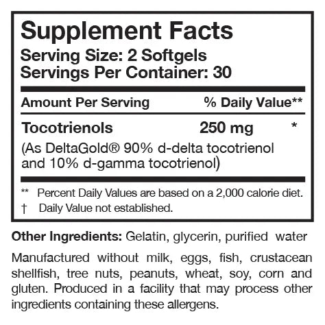 Researched Nutritionals TocoPure™ D&G