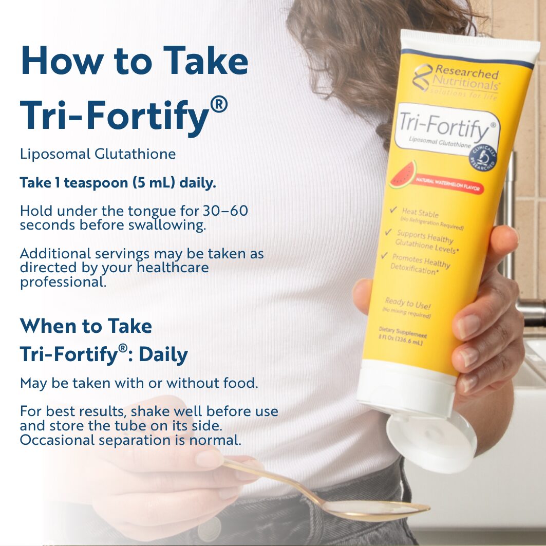 Researched Nutritionals Tri-Fortify® Liposomal Glutathione