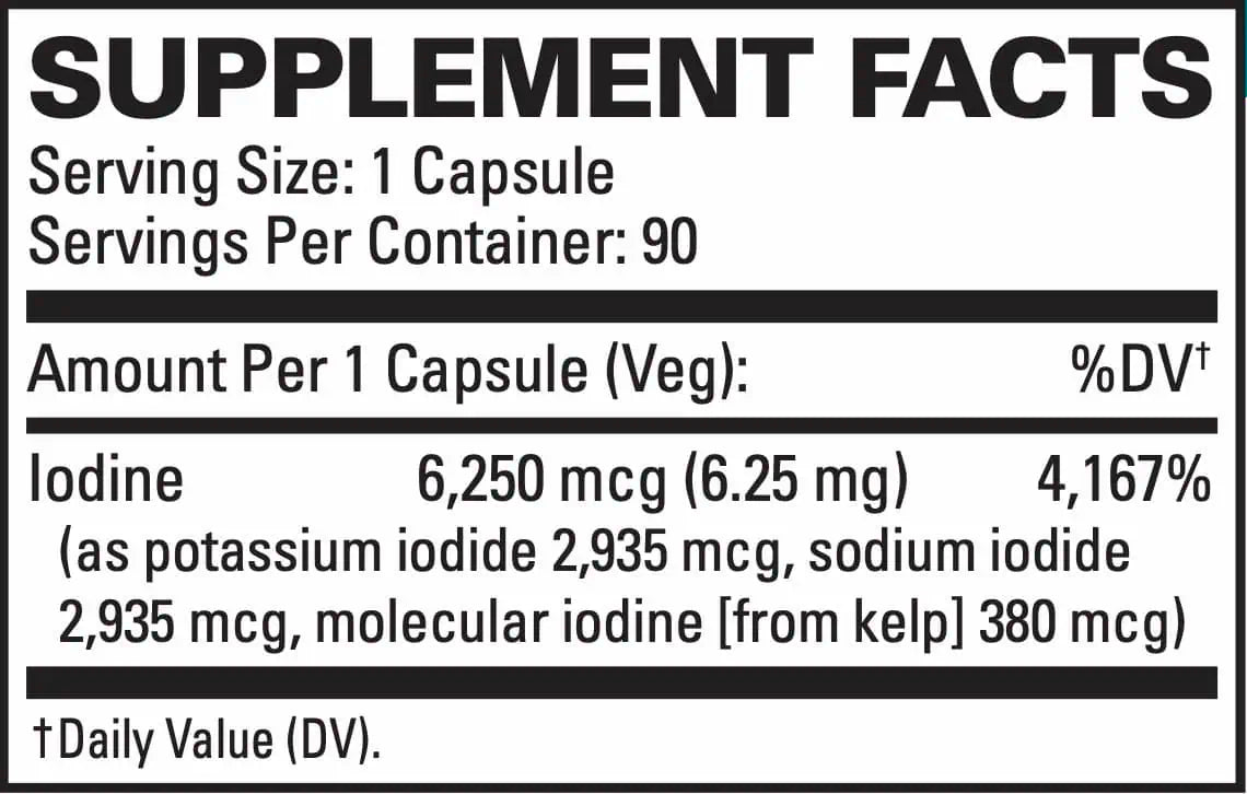 EuroMedica Tri-Iodine (6.25 mg)®