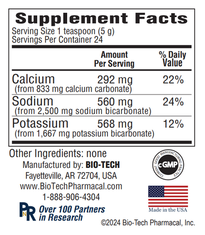 BIO-TECH PHARMACAL Tri-Salts Powder