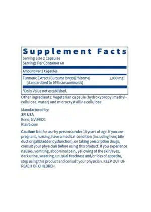 SFI HEALTH Turmeric Extract