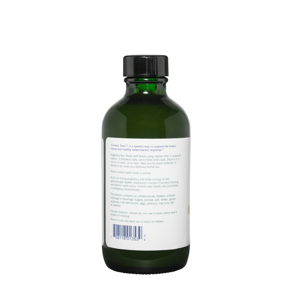 Turmeric Tonic™ ~ Ginger Turmeric Antioxidant ~ 4 ounces