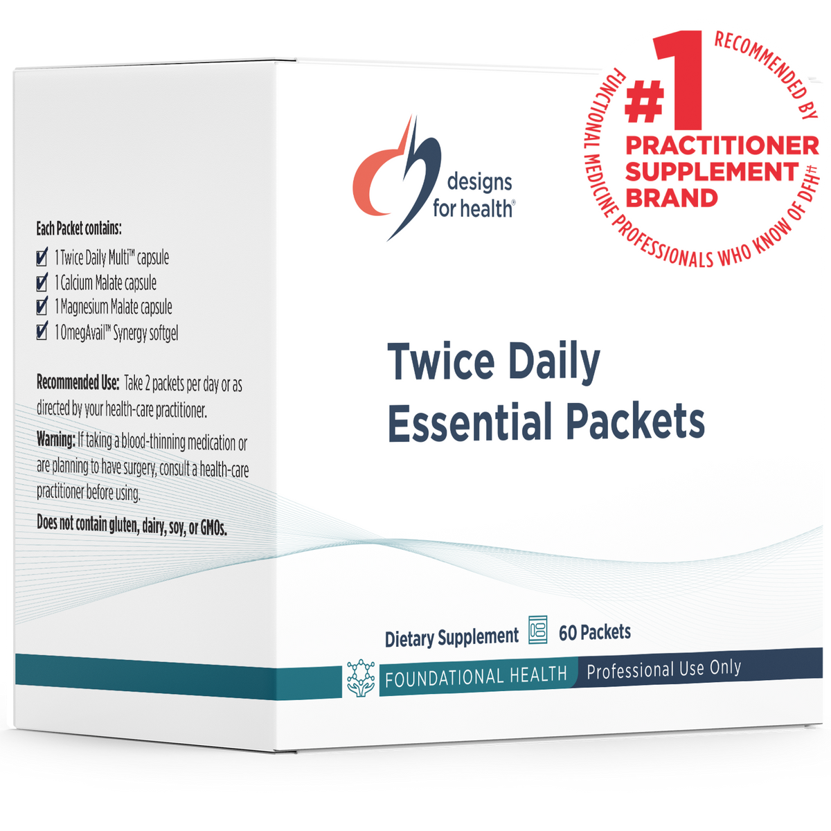 Designs for health Twice Daily Essential Packets