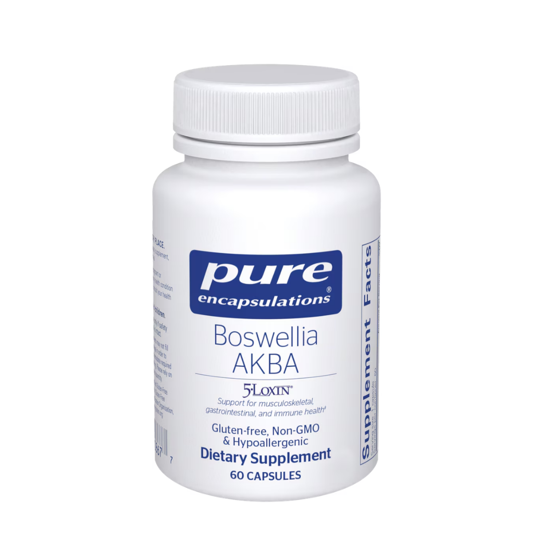 Pure Encapsulations Boswellia AKBA supporting mobility and healthy inflammatory response