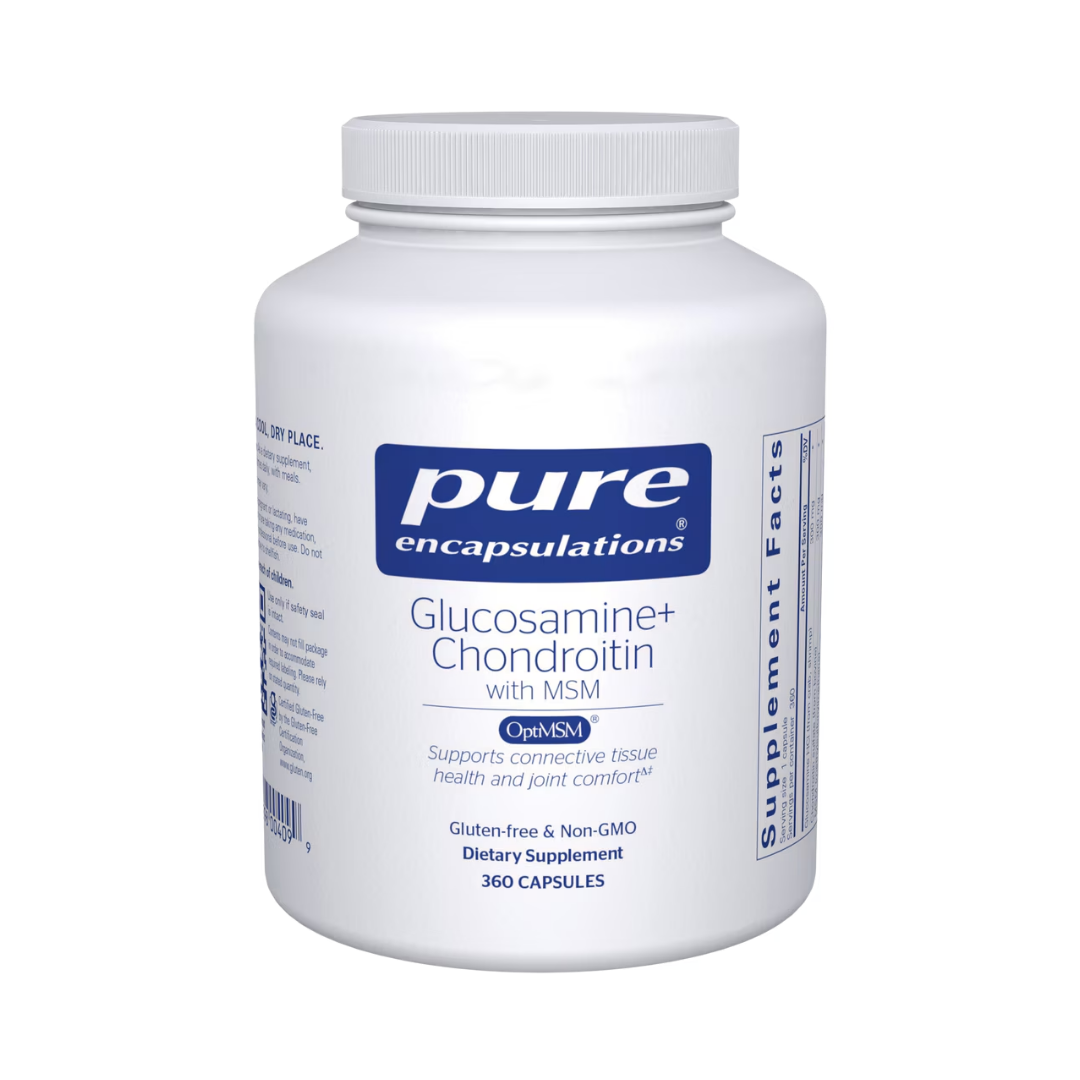 Pure Encapsulations Glucosamine Chondroitin with MSM for mobility and joint comfort support