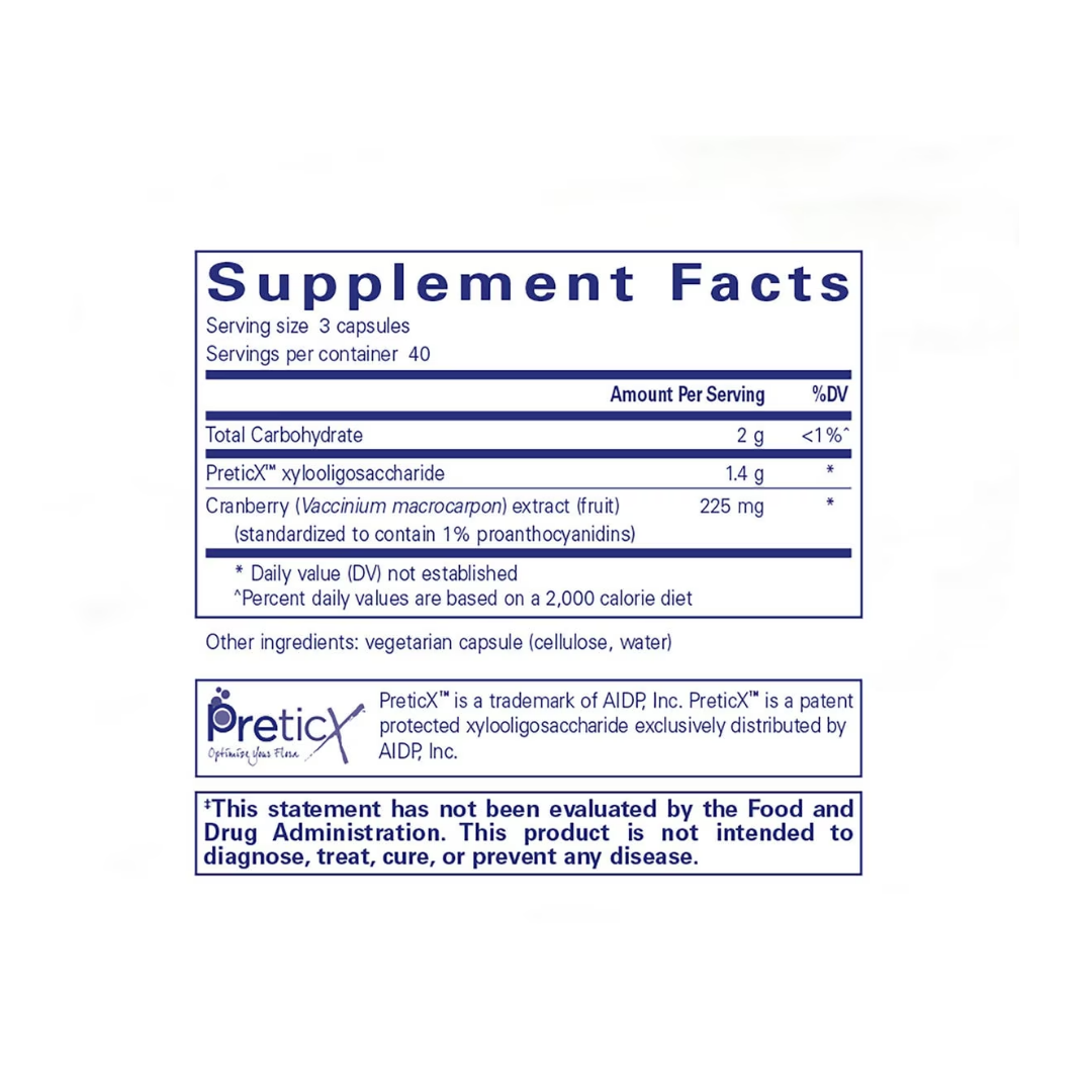 Pure Encapsulations Poly-Prebiotic supplement bottle packaging image