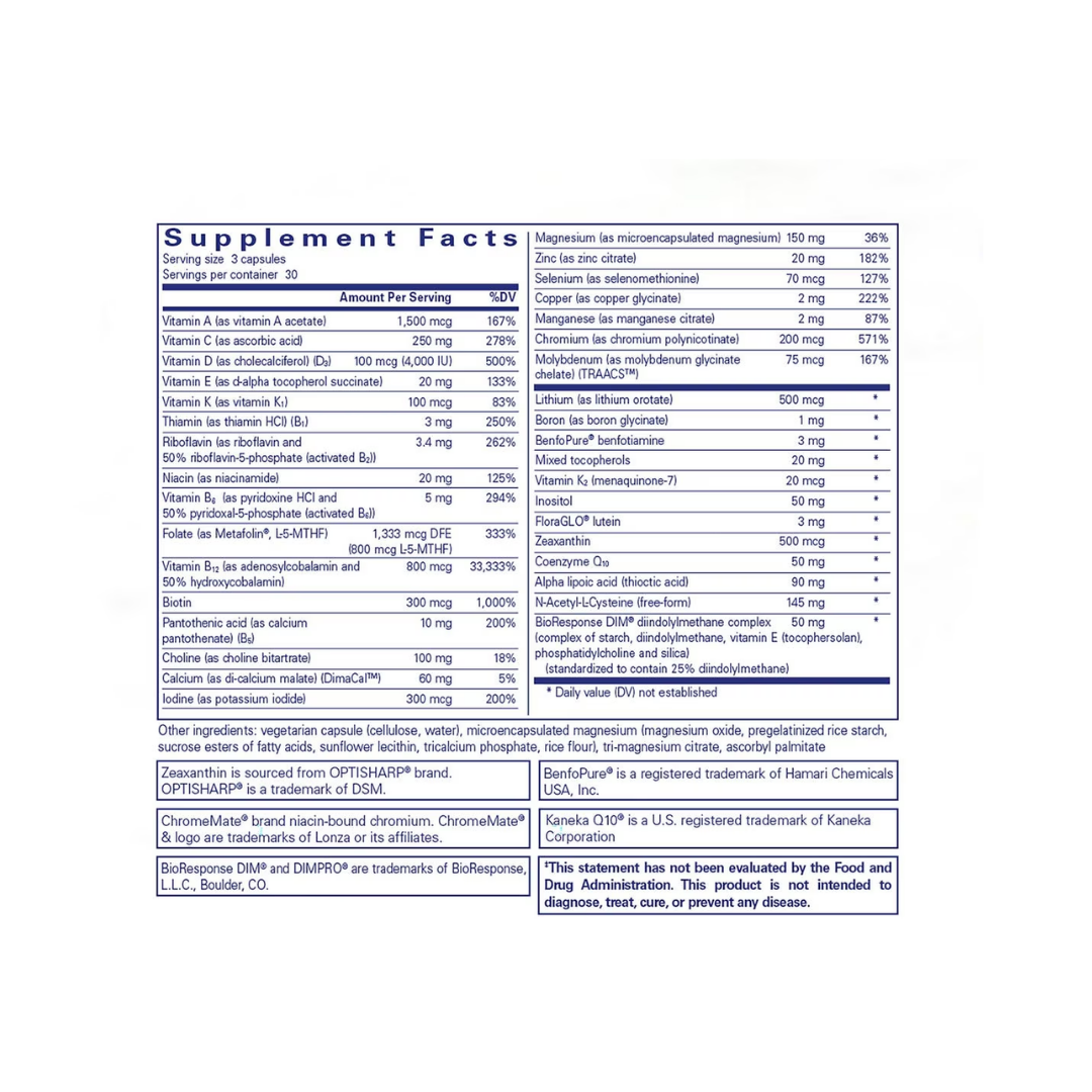 Pure Encapsulations PureGenomics® UltraMultivitamin