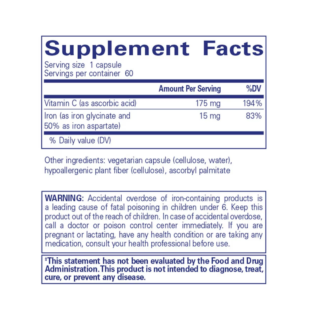 Pure Encapsulations Iron-C