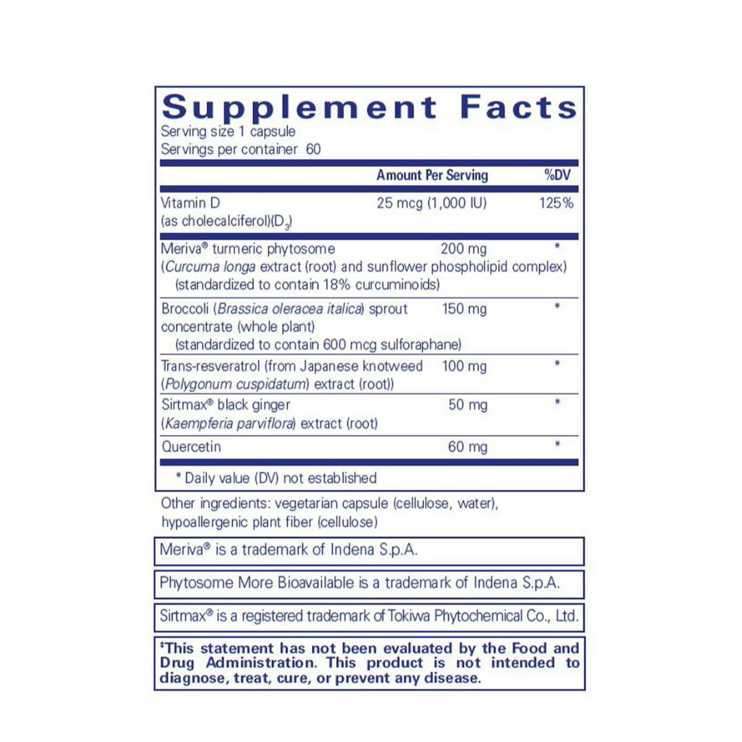 Pure Encapsulations Balanced Immune bottle showing supplement packaging and branding