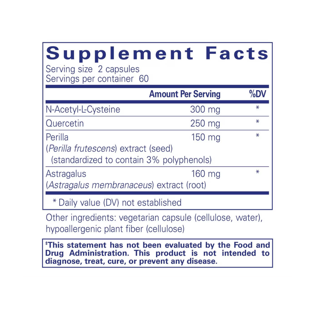Pure Encapsulations Th2 Modulator supplement bottle packaging image