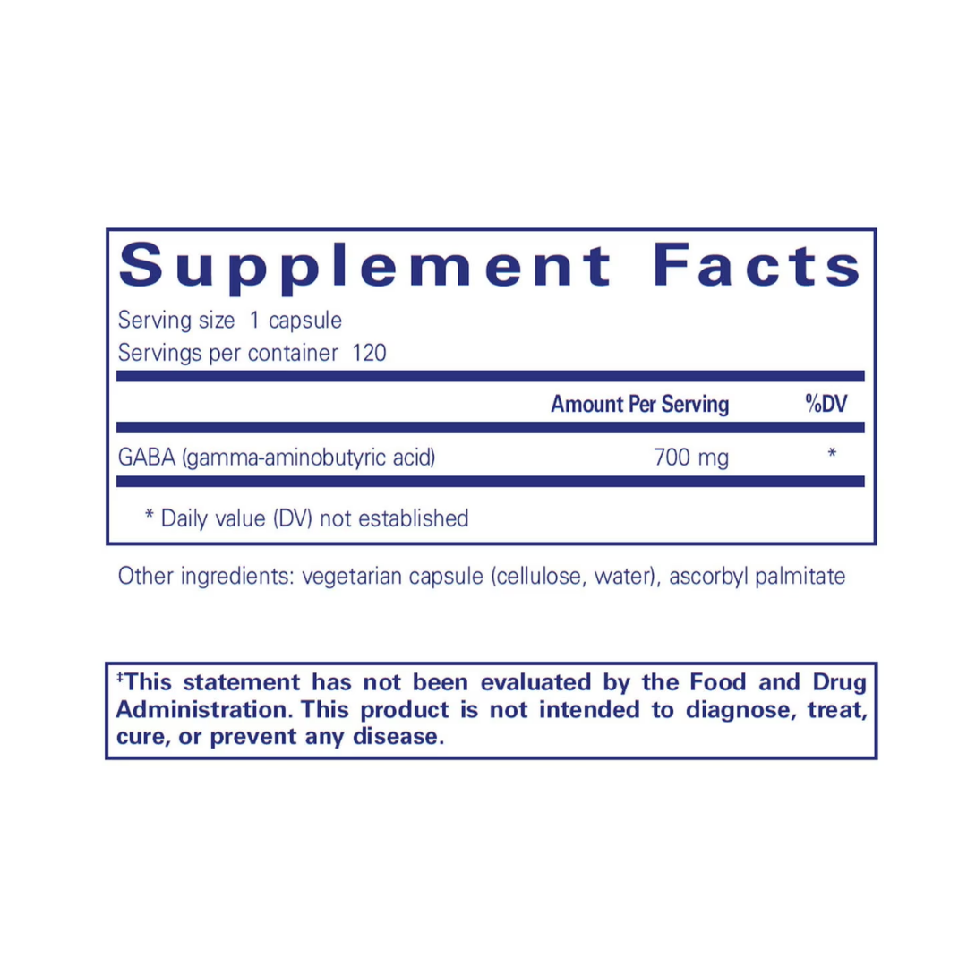 Pure Encapsulations GABA