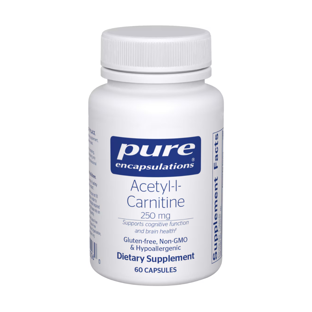 Pure Encapsulations Acetyl-l-Carnitine 250 mg 60's