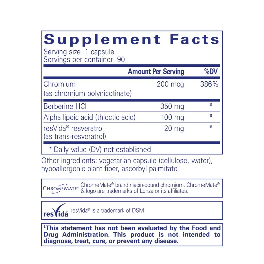 Pure Encapsulations Metabolic Xtra supplement bottle packaging image