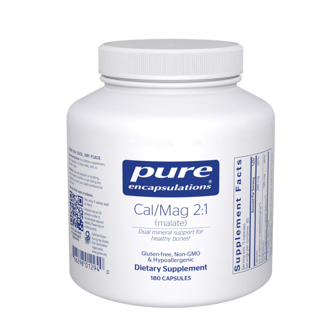 Pure Encapsulations Calcium Magnesium (Malate) 2:1