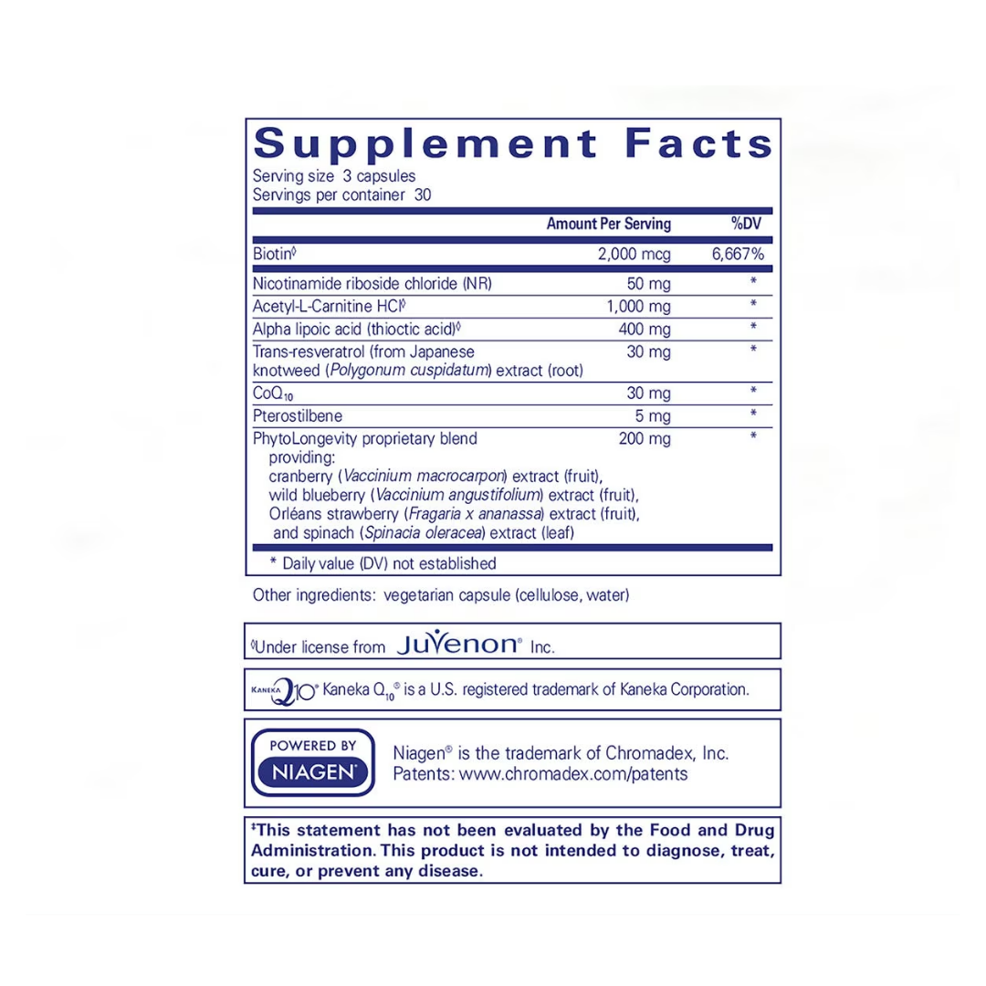 Pure Encapsulations RevitalAge™ Ultra 90's