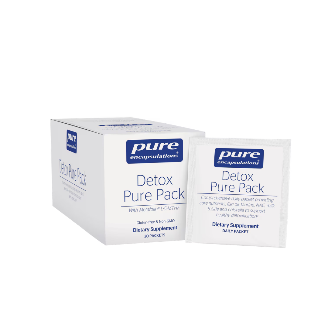 Pure Encapsulations Detox Pure Pack supporting detoxification and metabolic wellness