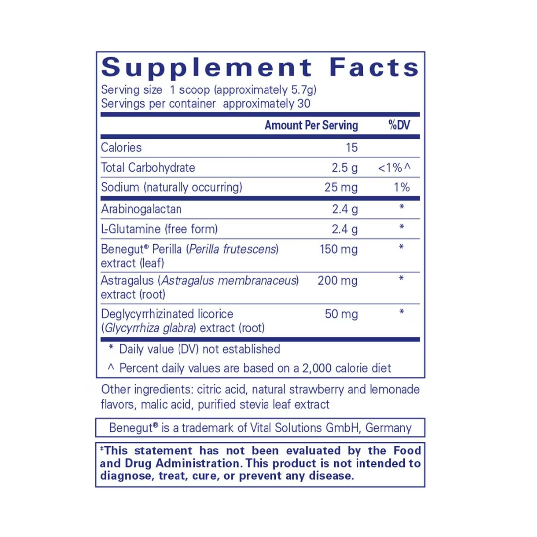 Pure Encapsulations Epi-Integrity Powder container packaging and supplement label