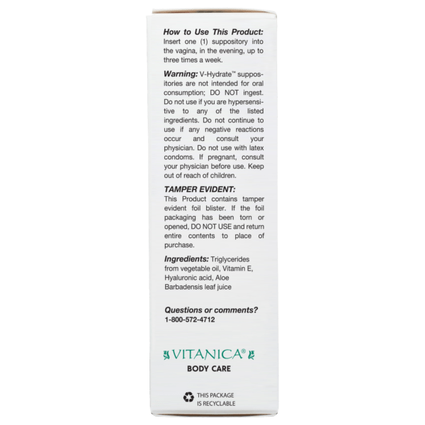 V-Hydrate™ ~ 24 suppositories