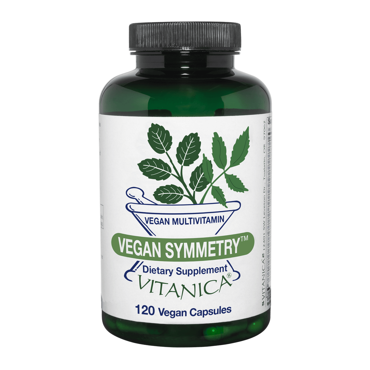 Vegan Symmetry™ ~ Vegan Multivitamin ~ 120 Capsules