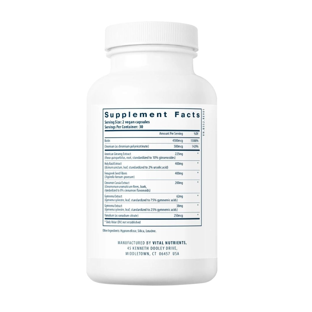Vital Nutrients Blood Sugar Support