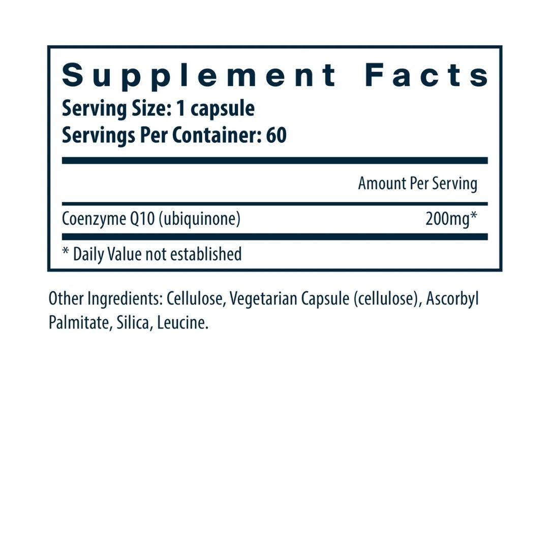 Vital Nutrients CoEnzyme Q10 200mg