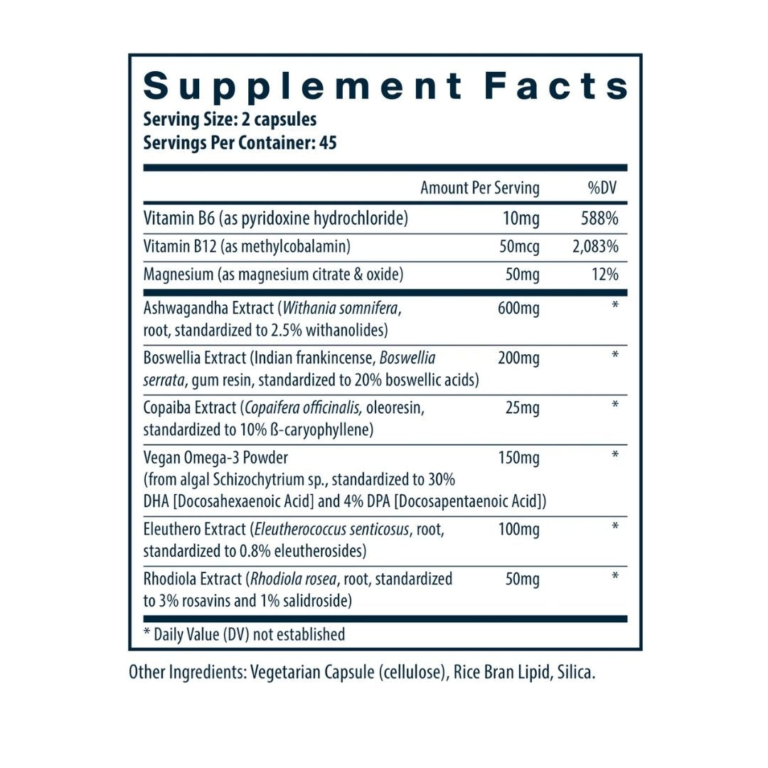 Vital Nutrients Cortisol Balance