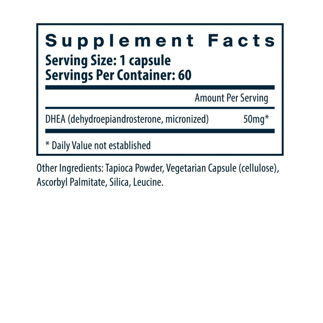Vital Nutrients DHEA (micronized) 50mg