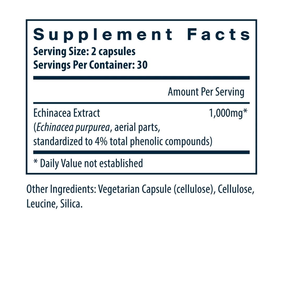 Vital Nutrients Echinacea Extract 1000mg