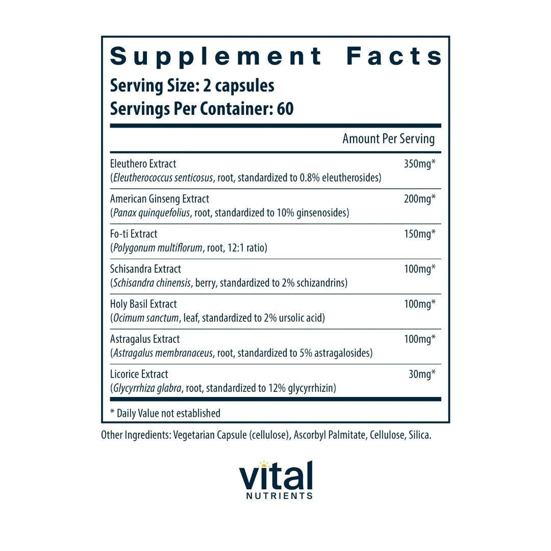Vital Nutrients Energy Plus