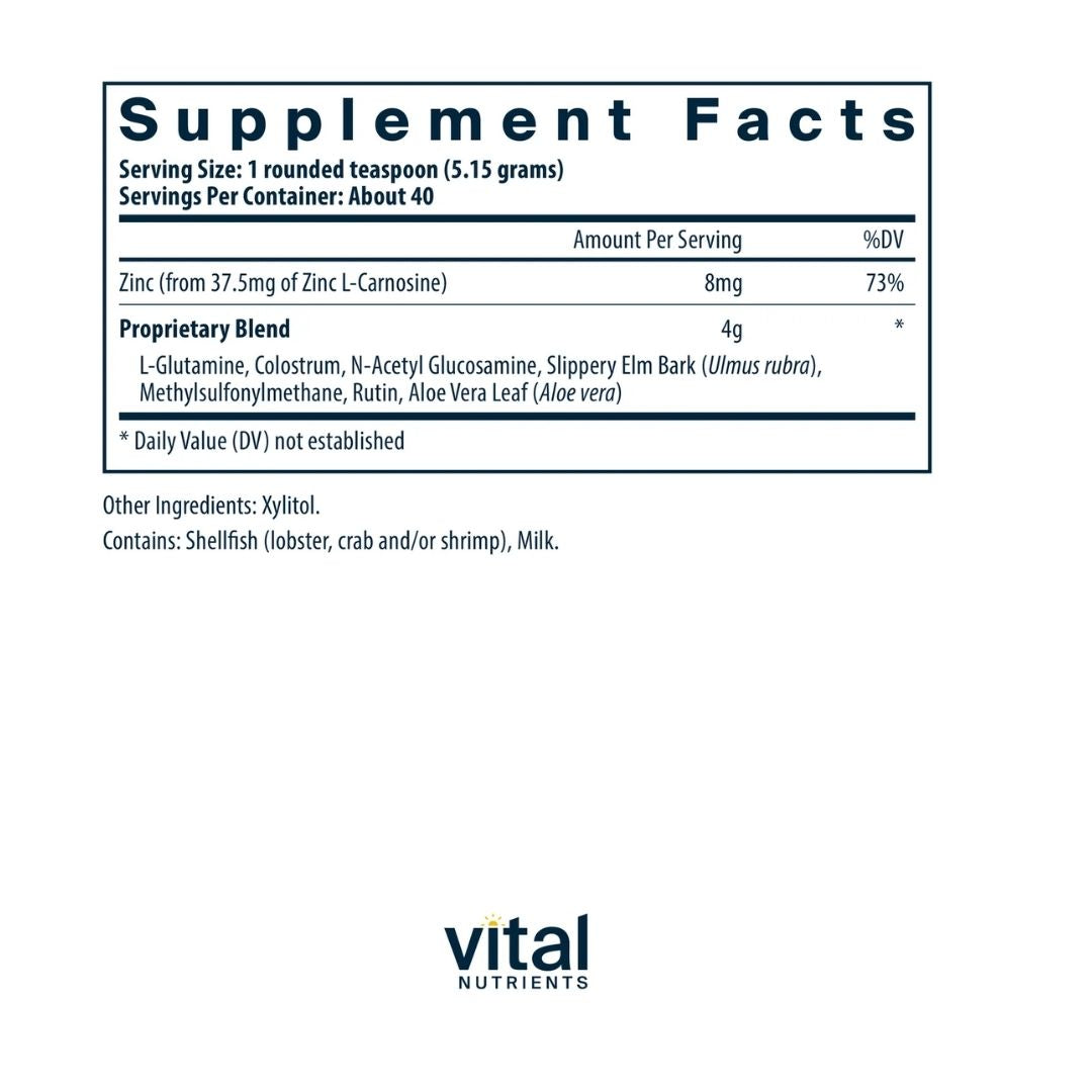 Vital Nutrients GI Repair Nutrients