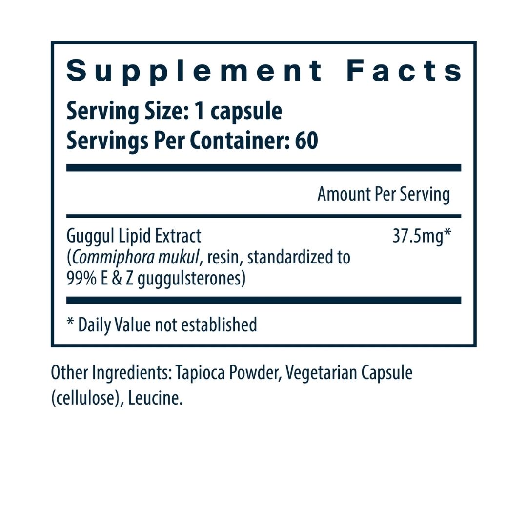 Vital Nutrients Guggul E & Z 99% standardized extract