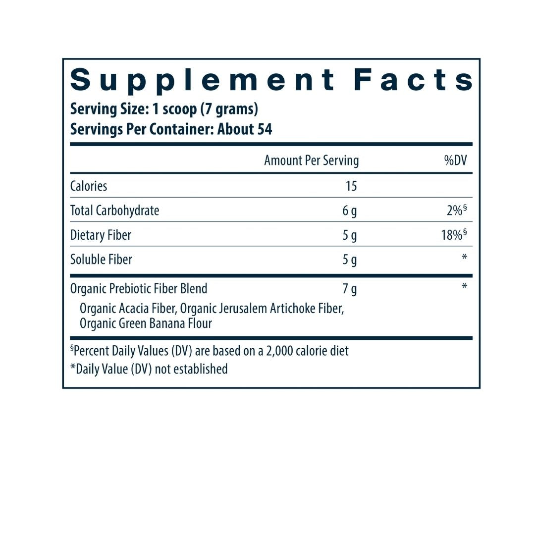 Vital Nutrients Hyperbiotics Prebiotic Fiber Powder