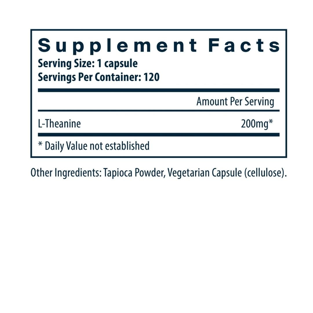 Vital Nutrients L-Theanine 200 mg