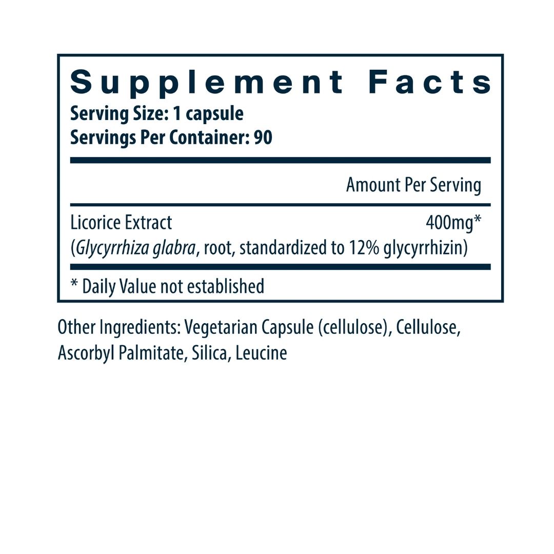 Vital Nutrients Licorice Root Extract 400mg