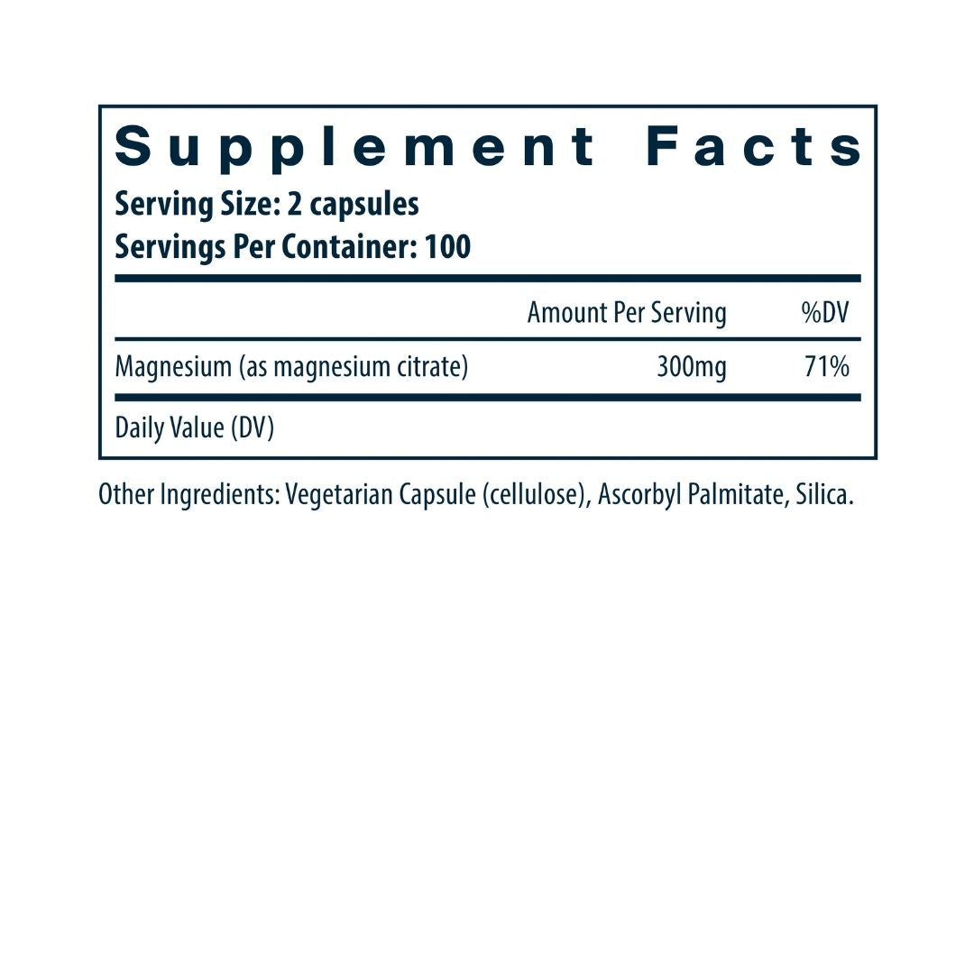 Vital Nutrients Magnesium Citrate