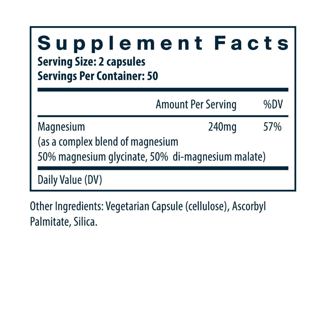 Vital Nutrients Magnesium Glycinate + Malate