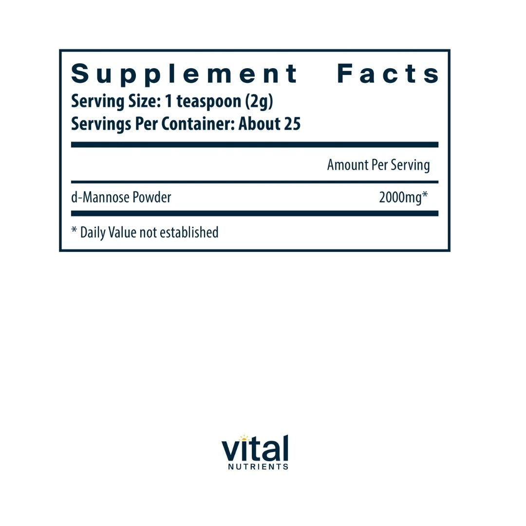 Vital Nutrients Mannose Powder