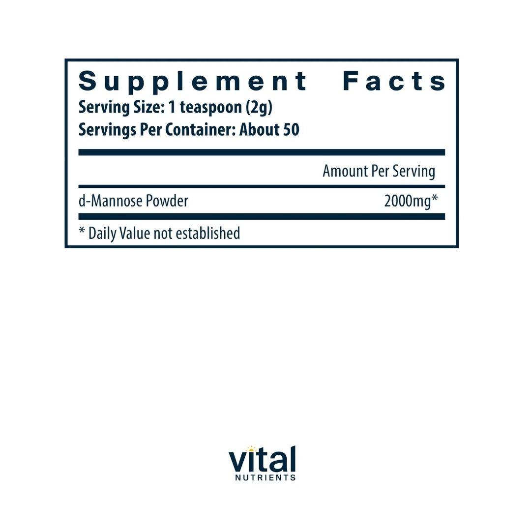 Vital Nutrients Mannose Powder