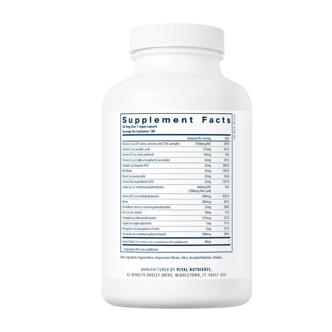 Vital Nutrients Minimal and Essentials® Multivitamin