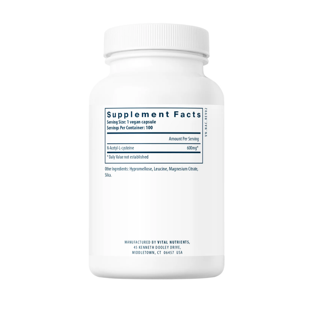 Vital Nutrients NAC (N-Acetyl-L-cysteine)