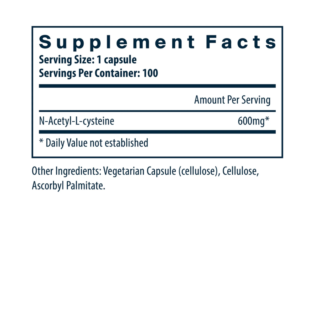 Vital Nutrients NAC (N-Acetyl-L-cysteine)