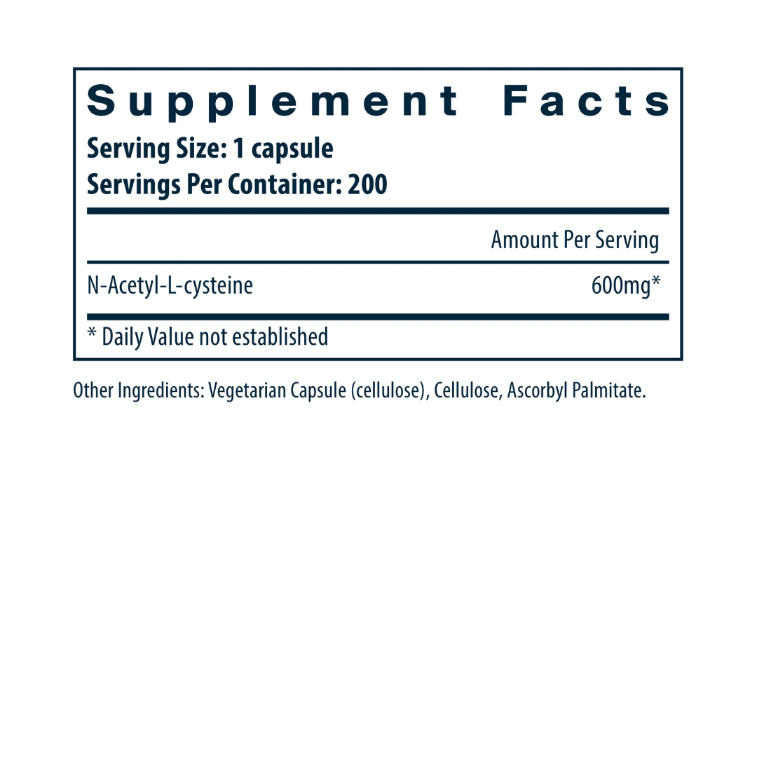 Vital Nutrients NAC (N-Acetyl-L-cysteine)