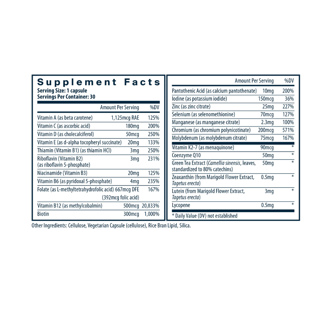 Vital Nutrients Once Daily Multivitamin