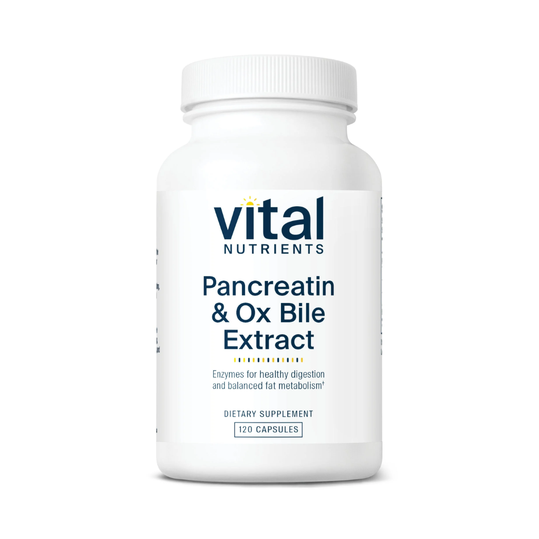 Vital Nutrients Pancreatin & Ox Bile Extract