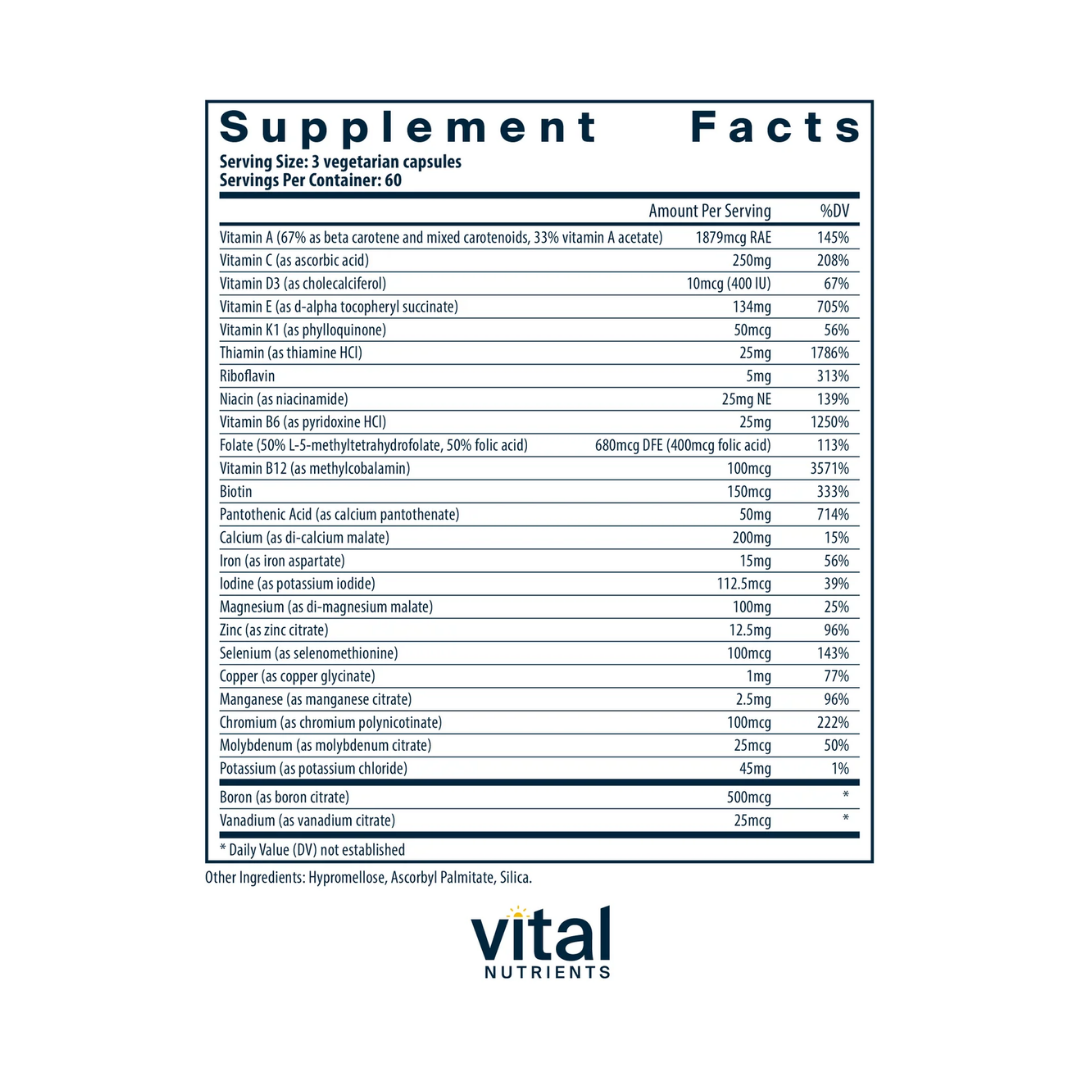 Vital Nutrients PreNatal Multi-Nutrients
