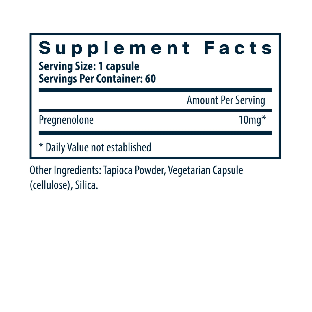 Vital Nutrients Pregnenolone 10mg