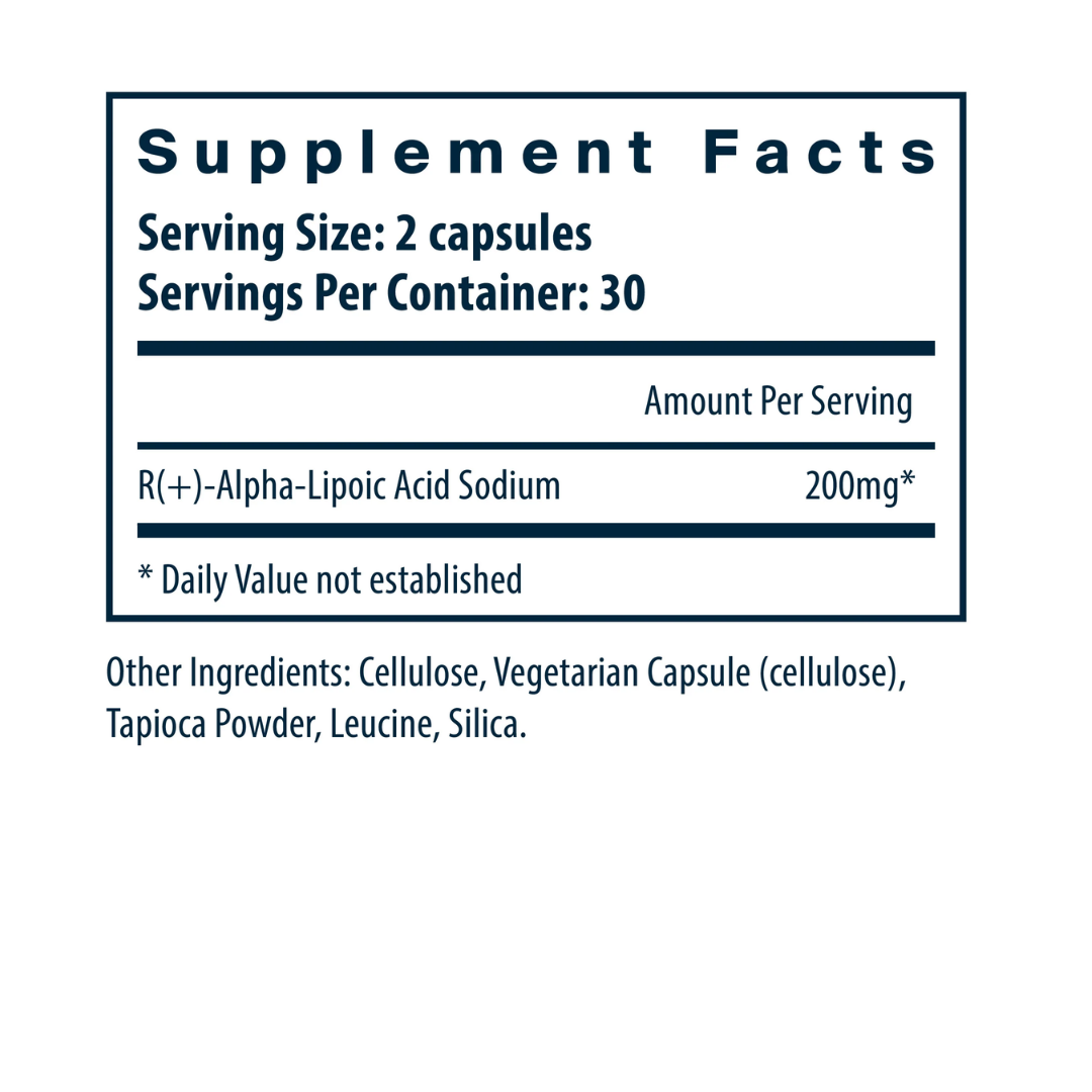 Vital Nutrients R-Lipoic Acid