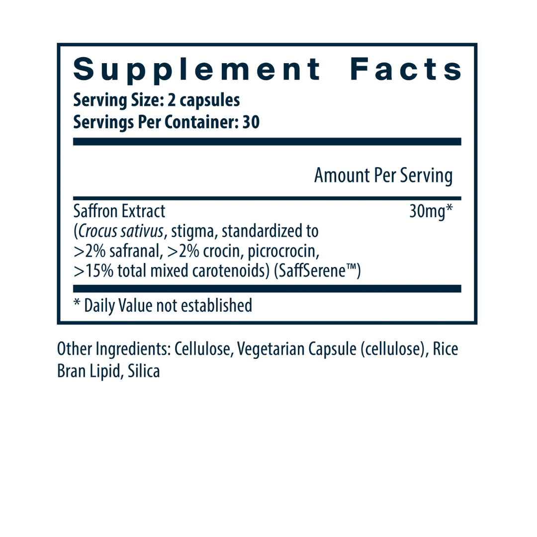 Vital Nutrients Saffron Extract